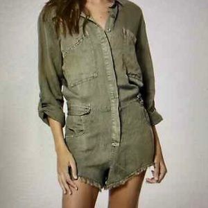 COPY - River Raw Edge Romper, NWT